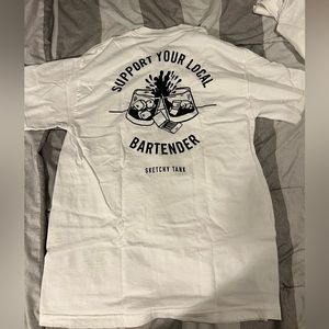 Sketchy tank bartender t shirt